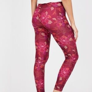 AXS High-Rise Floral/ Crane Leggings Women’s Size Small